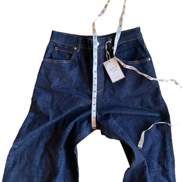 TED BAKER Auustyn High waisted wide leg jeans size 29 - Picture 5 of 13